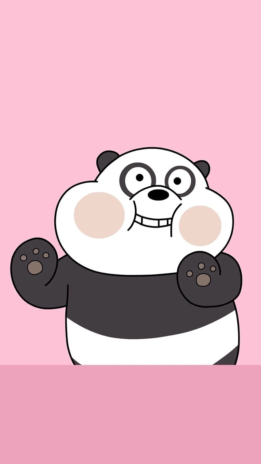 Panda, And We Bare Bears, естетически we bare bears HD тапет за телефон