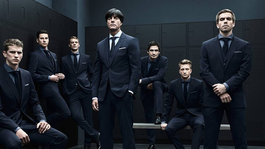HUGO BOSS veste a Seleção Alemã de Futebol para a Copa do Mundo de 2014, Seleção Alemã de Futebol papel de parede HD