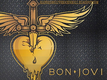 bon jovi logo dagger