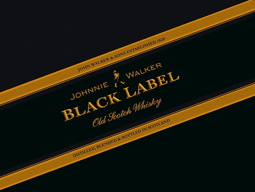 154464 Papel de Parede Black Label 1280x800 ジョニーウォーカー ブラック 高画質の壁紙