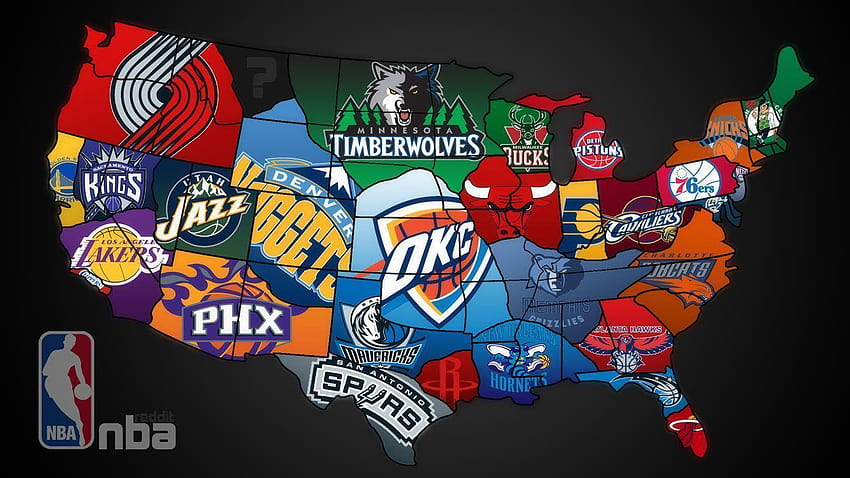En büyük etkinliklerin ve en iyi oyuncuların NBA basketbolu HD duvar kağıdı