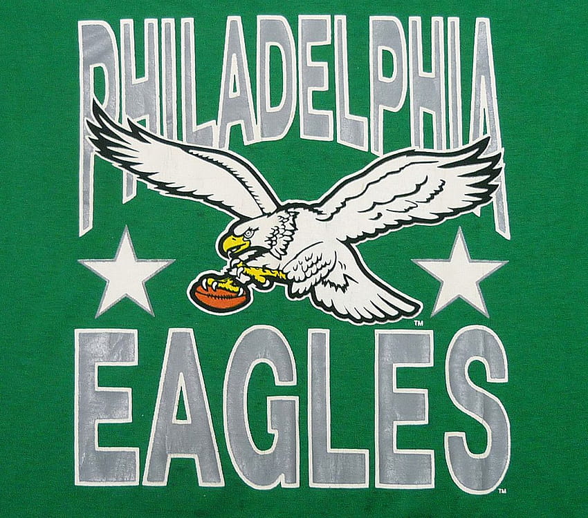 Logotipos de las águilas de Filadelfia publicados por Michelle Sellers, logotipo retro de las águilas de Filadelfia fondo de pantalla