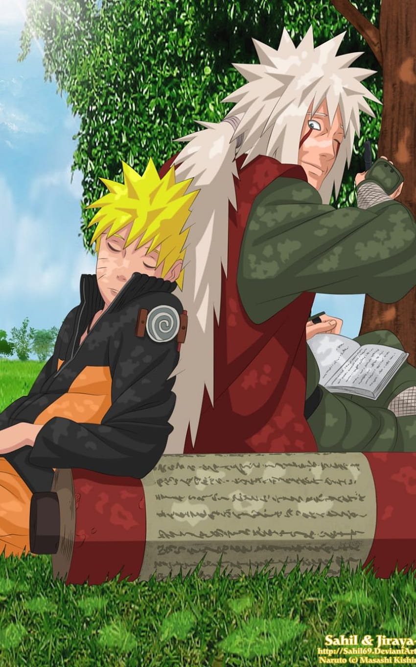 Base Cool Naruto Jiraiya [900x1295, Naruto- und Jiraiya-Ästhetik HD-Handy-Hintergrundbild
