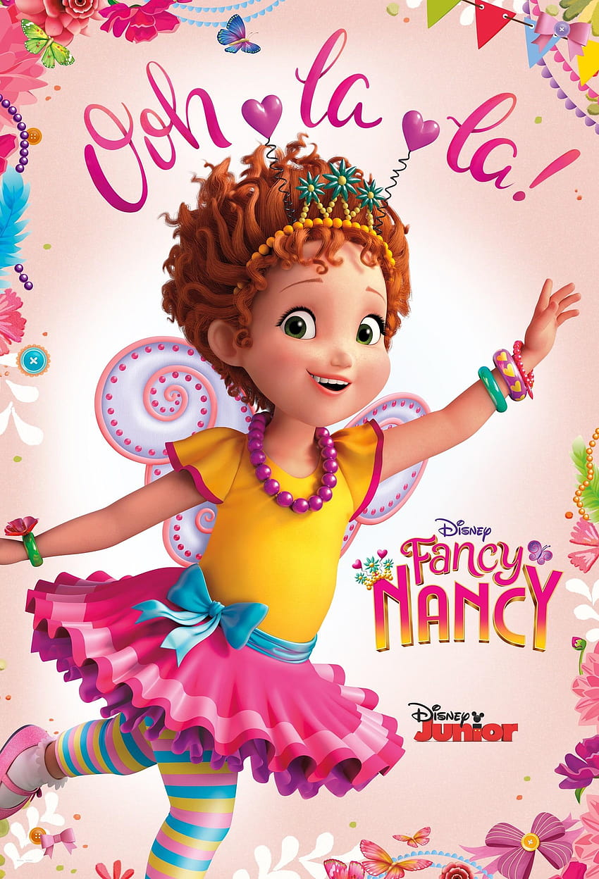 ¡Disney Junior Fancy Nancy es fantástica! fondo de pantalla del teléfono