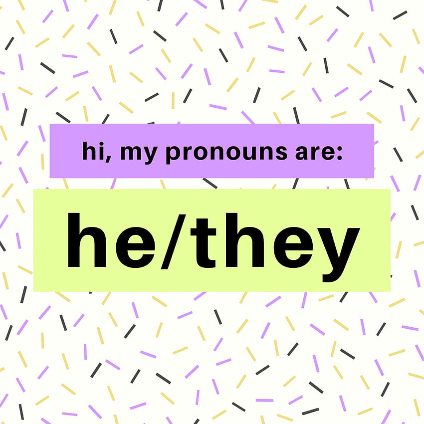 genderqueer positivity, pronouns HD phone wallpaper