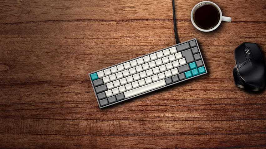 Keyboard and Mouse, mechanical keyboard HD wallpaper