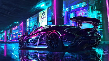 Cyberpunk 2077 Sports Car HD 4K Wallpaper #8.636
