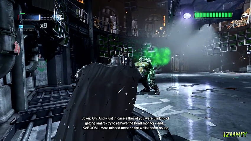 BATMAN vs. JOKER & BANE Terminando la lucha contra el jefe final FIN fondo de pantalla