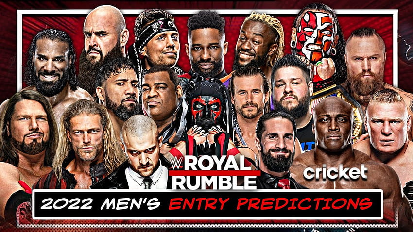 WWE Royal Rumble 2022 Mens Entry Predictions And Winner HD wallpaper