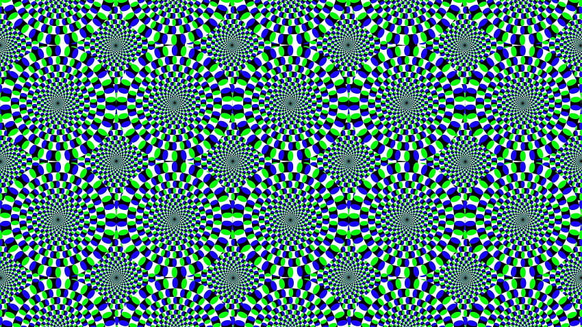 ilusões de ótica em movimento papel de parede HD