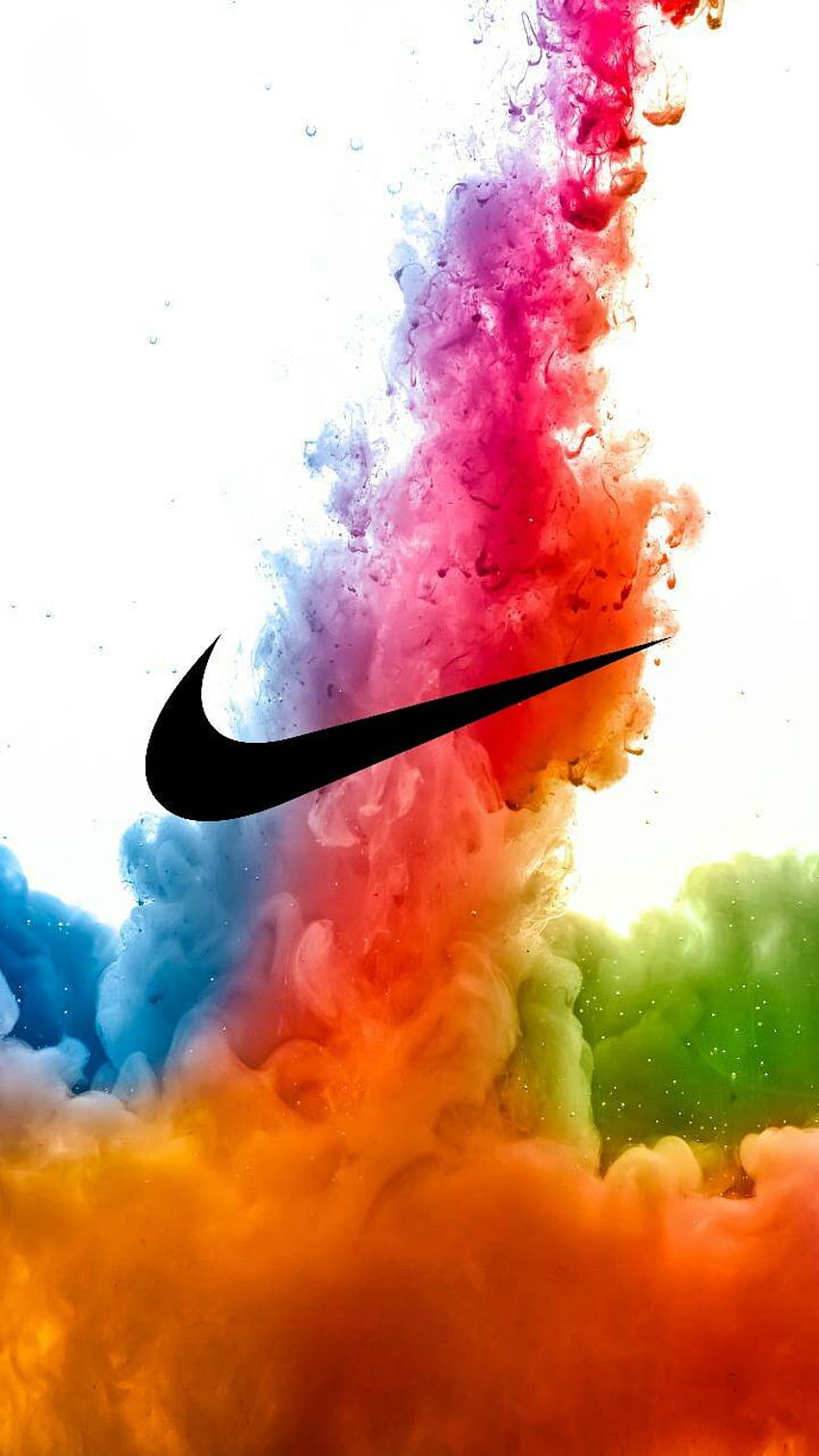 Nike by Oliveira24, arcoiris fondo de pantalla del teléfono | Pxfuel