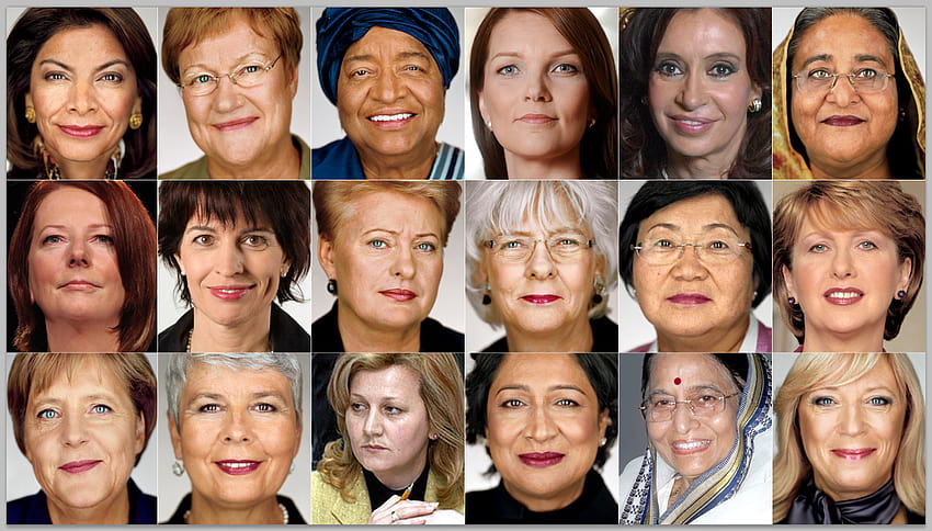 18 mujeres líderes mundiales fondo de pantalla