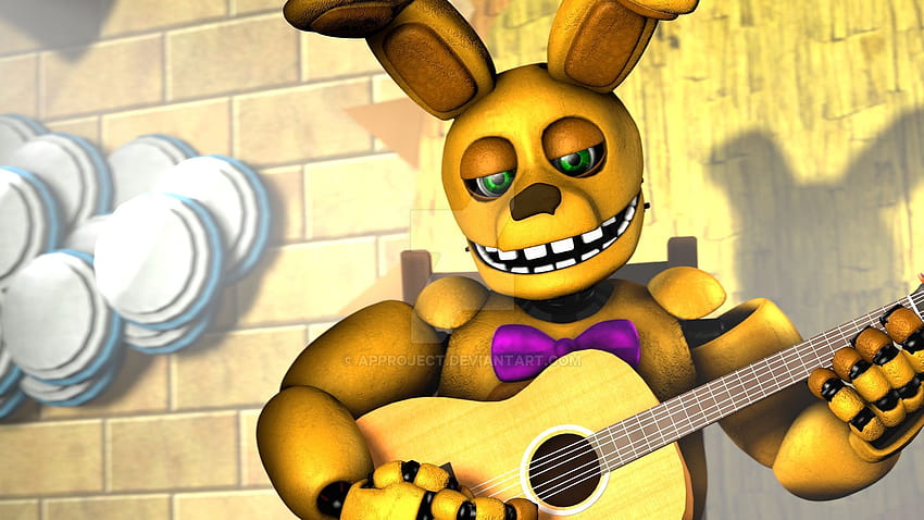 Springbonnie by APproject, spring bonnie art HD wallpaper
