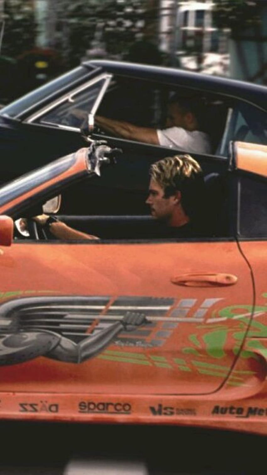 ポール・ウォーカー / ワイルド・スピードのロック画面、ポール・ウォーカーの車 HD電話の壁紙