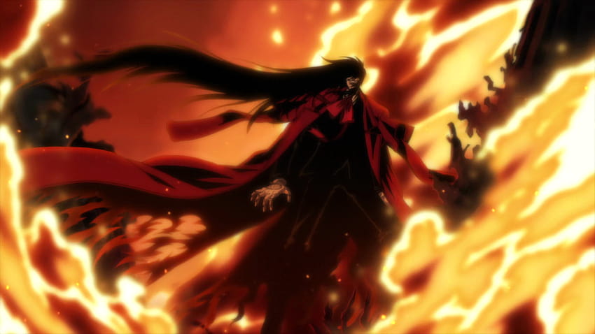 Alucard, hellsing ultimate anime HD wallpaper