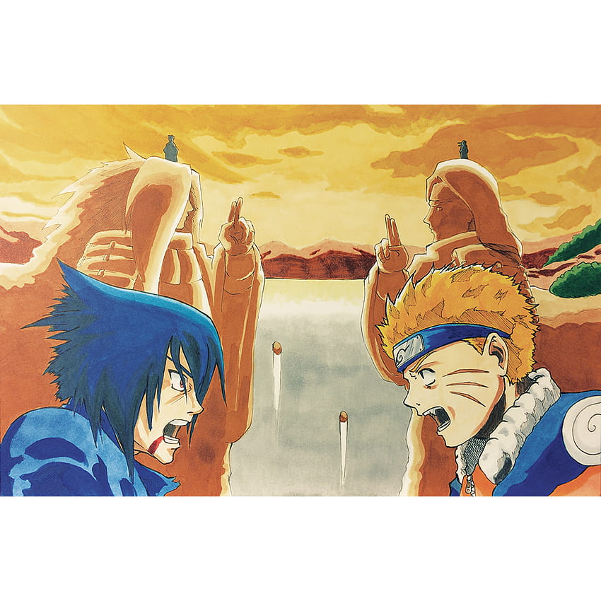 Naruto gegen Sasuke Final Valley HD-Handy-Hintergrundbild