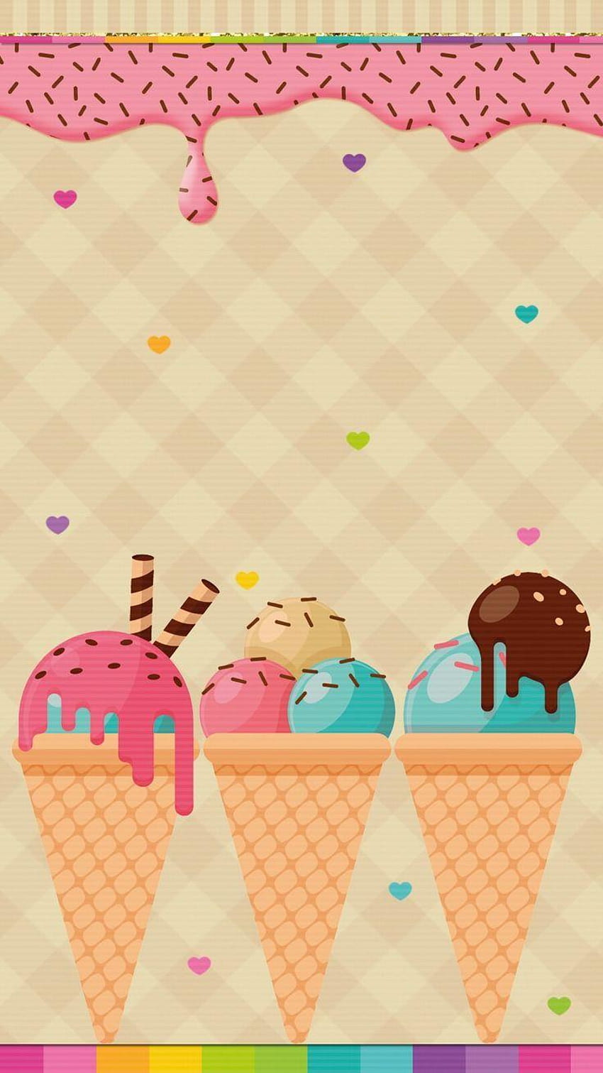 130 best Ice Cream, ice cream cute HD phone wallpaper
