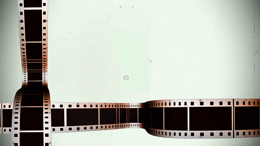 Menggulir strip film pada latar belakang film yang rusak Motion Backgrounds Wallpaper HD