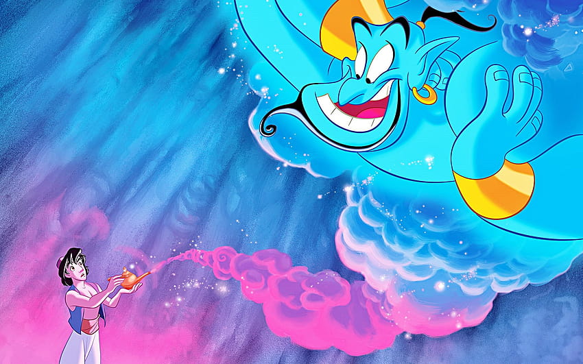 Най-добрият 4 Genie on Hip, Aladdin genie HD тапет