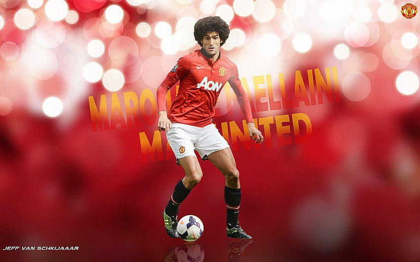 Marouane Fellaini Manchester United 2014 by jeffery10 HD wallpaper