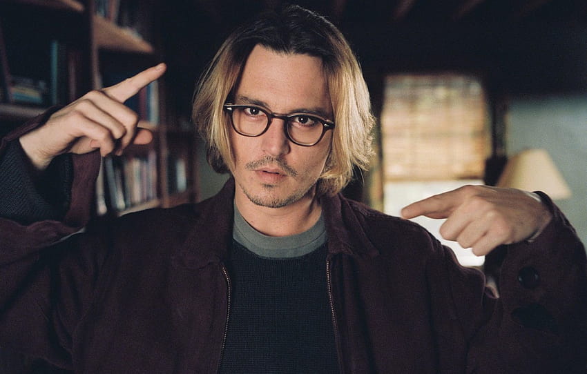 The Film Johnny Depp Hair Glasses Johnny Depp Male Secret Window Secret Window Section