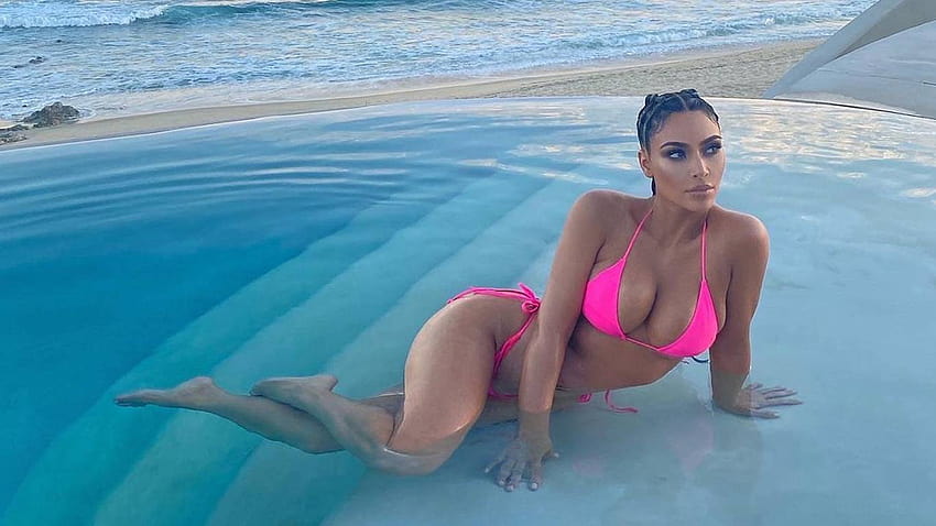 Kim Kardashian HD-Hintergrundbild
