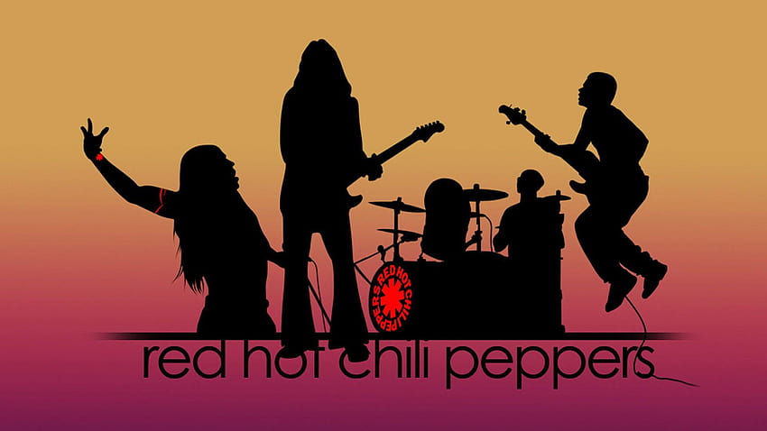 Чорапи за позиция на Red Hot Chili Peppers HD тапет