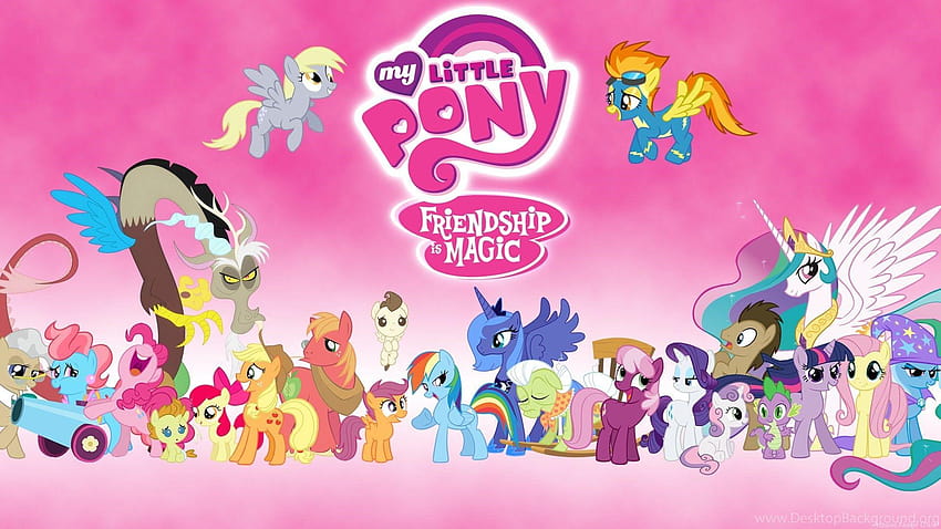 Dessins animés Little is My Friendship Pinkie Pinkie pie Pie Pony Magic ...