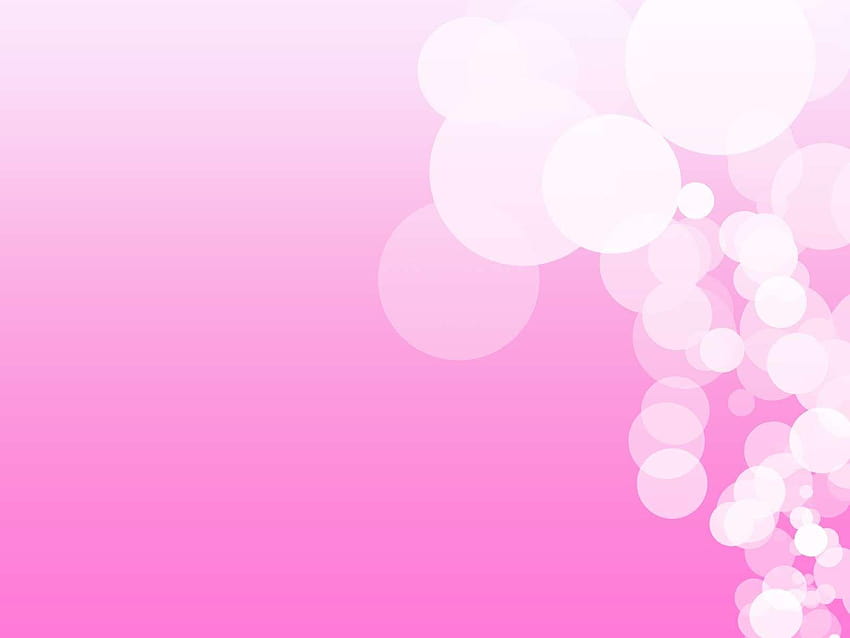 Semplici luci floreali rosa Sfondi PPT per PowerPoint, semplici sfondi rosa Sfondo HD