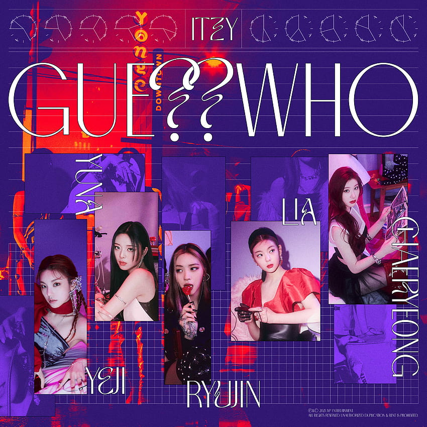 GUESS WHO, itzy loco concept HD phone wallpaper