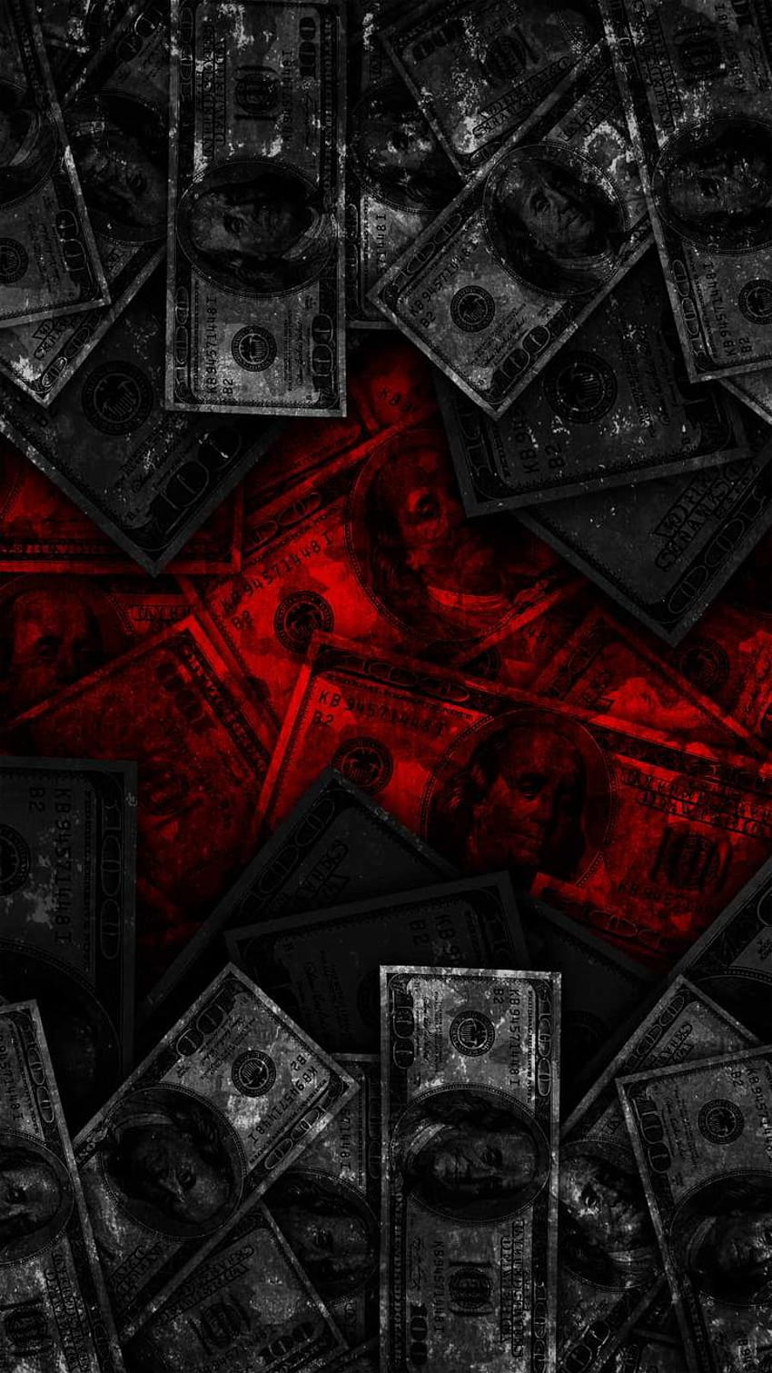 Black Money IPhone, Geld schwarz HD-Handy-Hintergrundbild