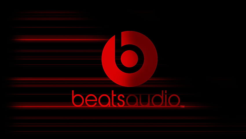 BEATS AUDIO ステレオ スピーカー ラジオ スピーカー 1baudio ヘッドフォン ポスター、beats ロゴ 高画質の壁紙
