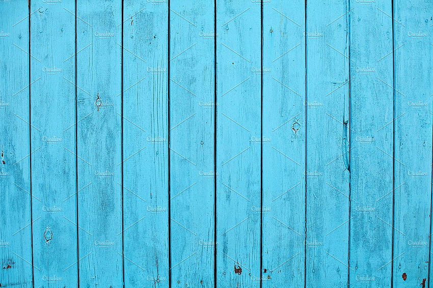 Blue old wooden backgrounds texture d ~ Abstract ~ Creative Market HD wallpaper