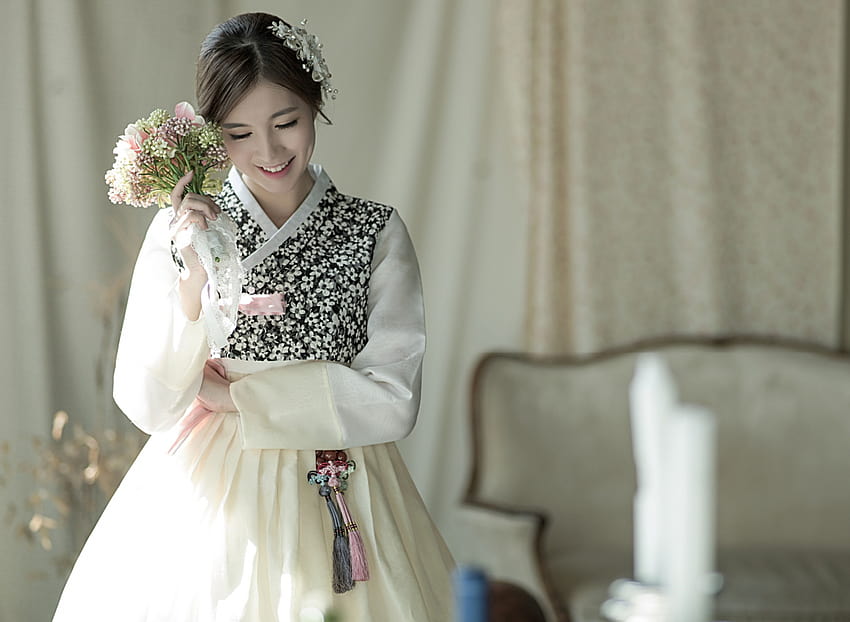 1030477 mulheres, Asiático, vestir, moda, Hanbok, Coreia do Sul, vestido de noiva, roupas, mulher, Casamento, noiva, vestido, cerimônia, Roupa nupcial, roupa formal, vestido de noiva mulheres papel de parede HD