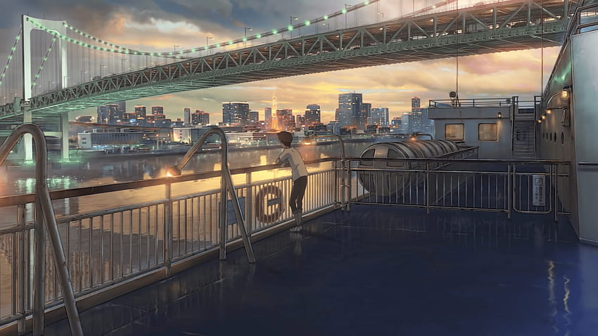 Aperçu du nouveau film Makoto Shinkai 'Weathering With You' sorti, tenki no ko Fond d'écran HD