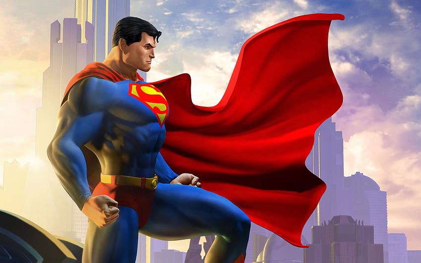 superman corpo inteiro papel de parede HD