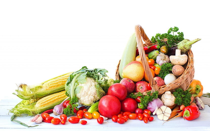 zdrowa żywność, dieta, koncepcje, warzywa, odżywianie Tapeta HD