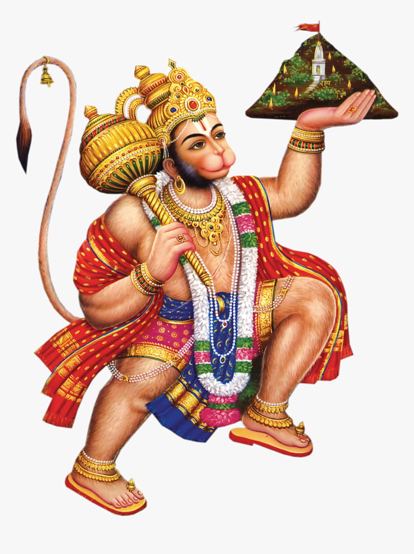 Hanuman, dios hindú Abhaya Anjaneya Swamy Y fondo de pantalla del teléfono
