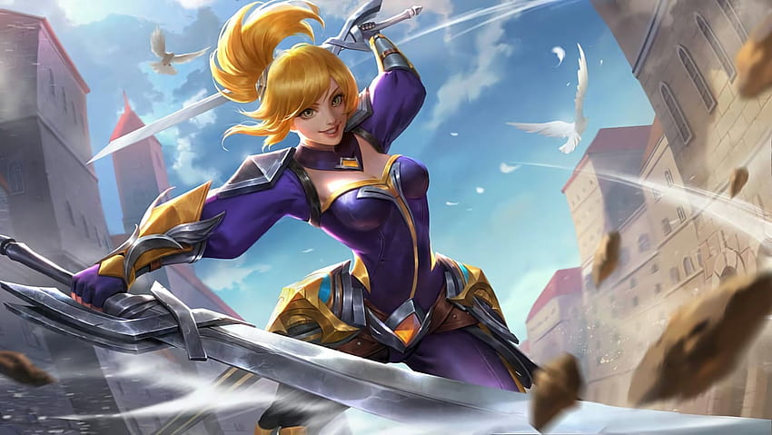 Idea by DOM on MOBILE LEGENDS, fanny royal cavalry HD wallpaper