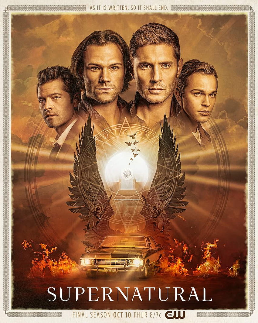 새로운 공식 S15 포스터!: Supernatural, supernatural s15 HD 전화 배경 화면