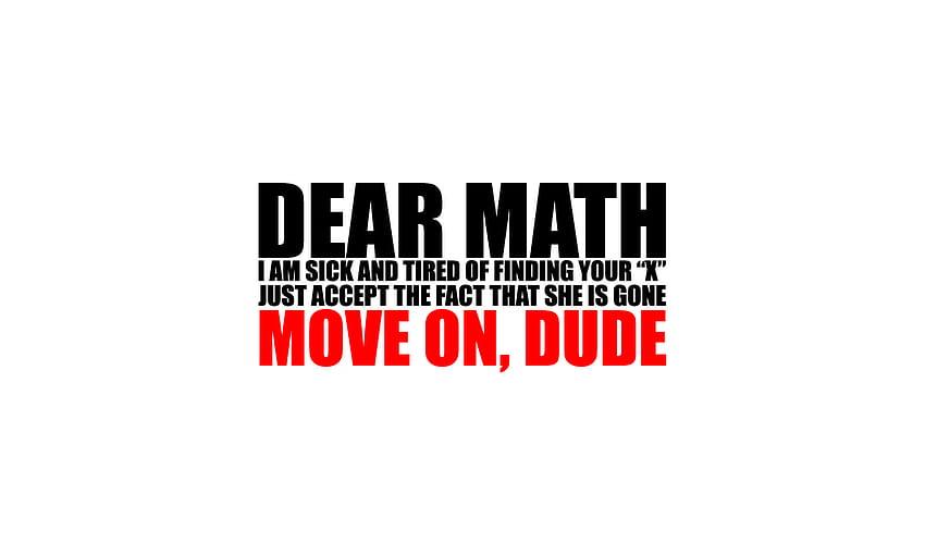 Humorous Math Quotes. QuotesGram, funny math HD wallpaper