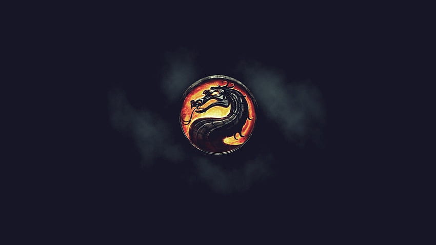 video Games, Mortal Kombat, Logo / and Mobile Backgrounds, mortal kombat symbol HD wallpaper