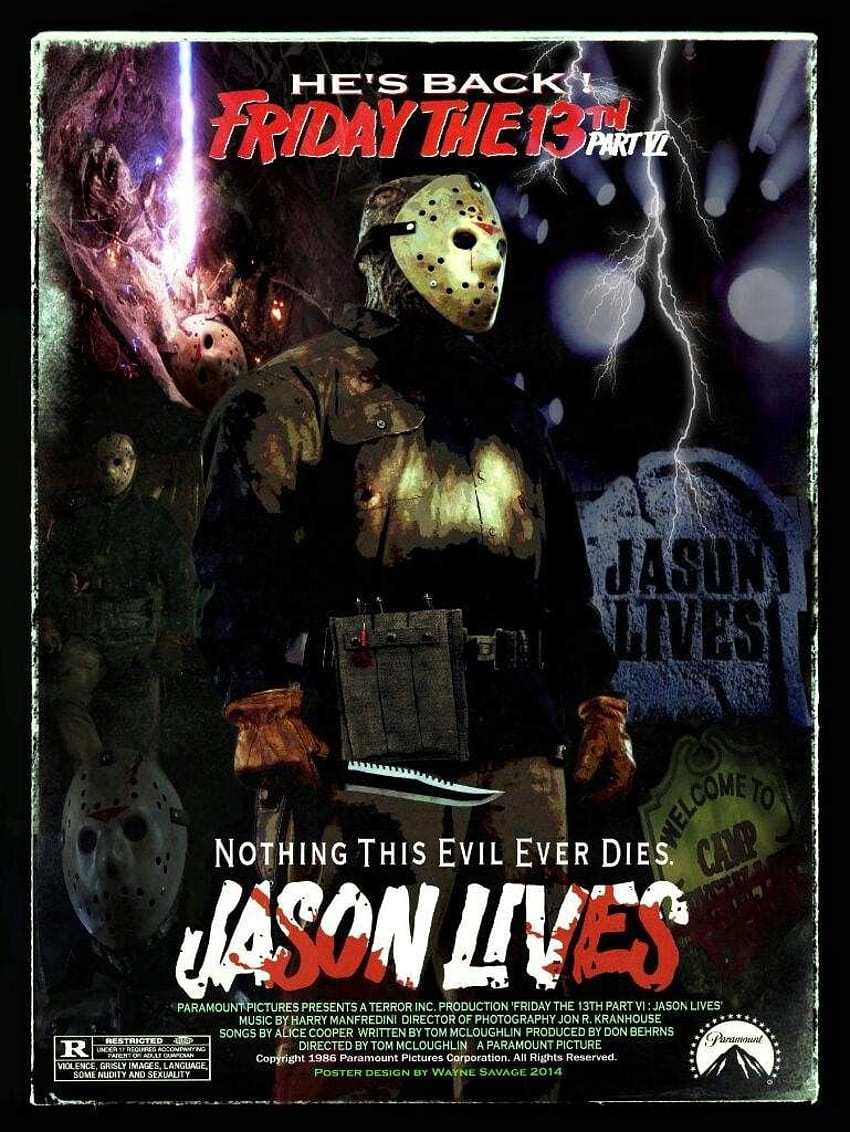 Jumat Tanggal 13 Bagian VI: Jason Lives wallpaper ponsel HD
