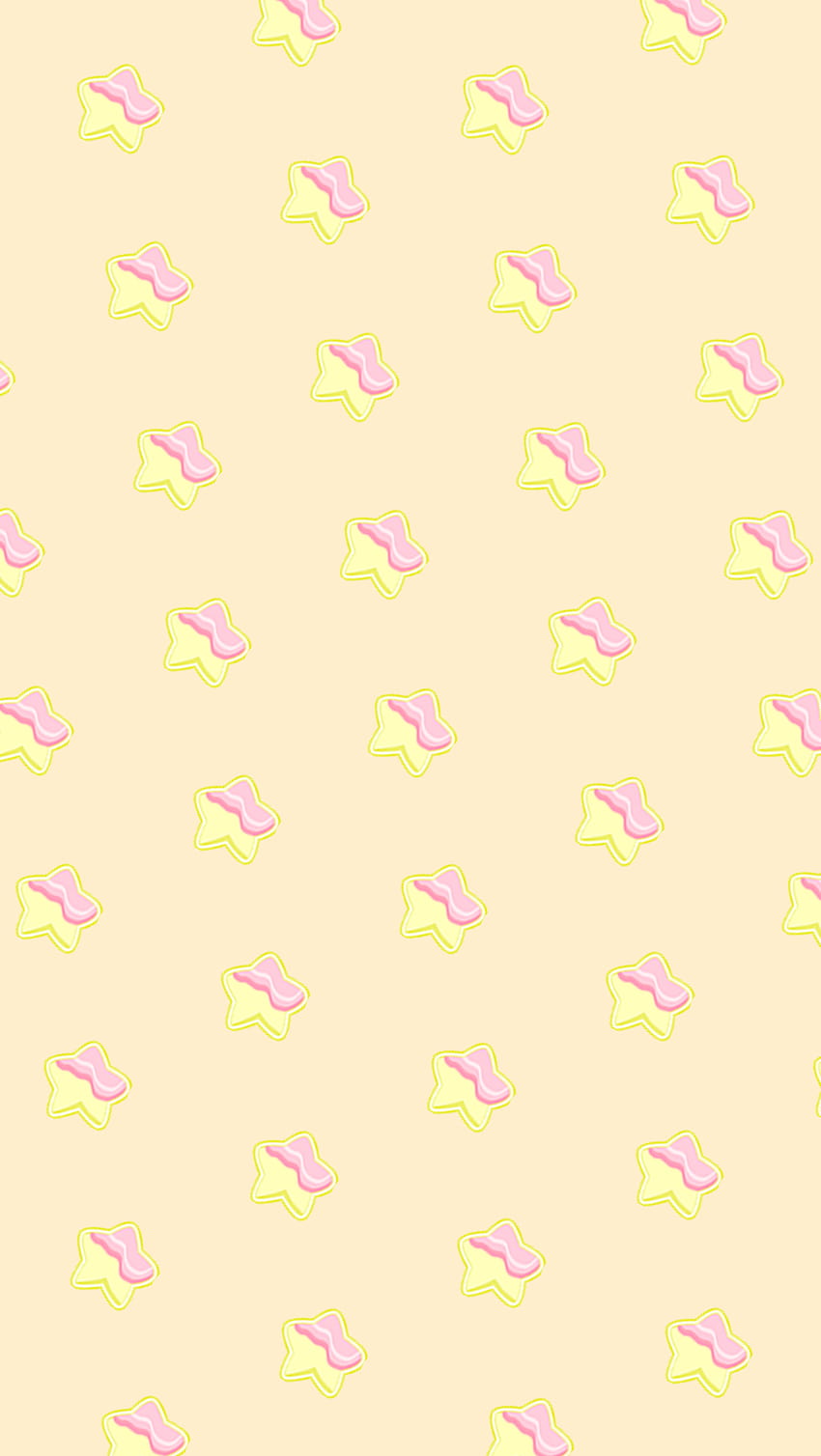 yellow and pink aesthetic HD phone wallpaper