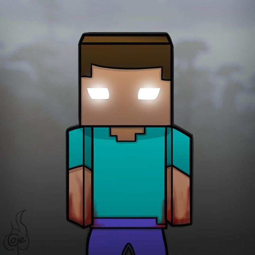 Papel de parede de desenhos do minecraft