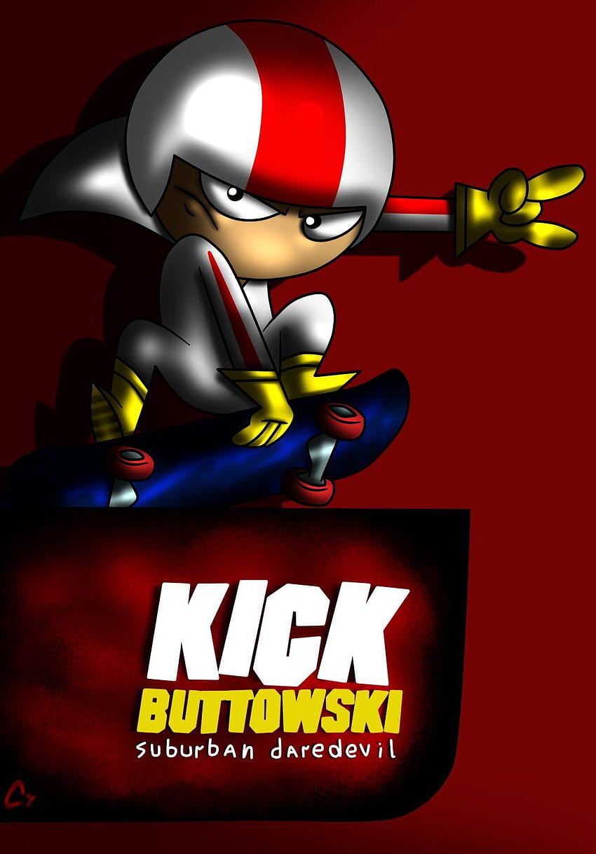 Kick Buttowski Póster de colet, kick buttowski suburban daredevil fondo de pantalla del teléfono