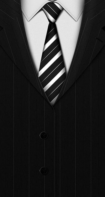 Black Suit with Green Tie | Hockerty