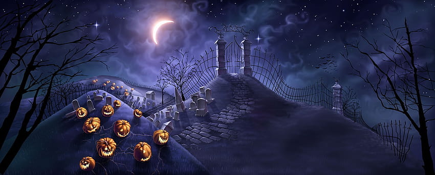 Spooky Halloween Backgrounds Group, purple halloween HD wallpaper | Pxfuel