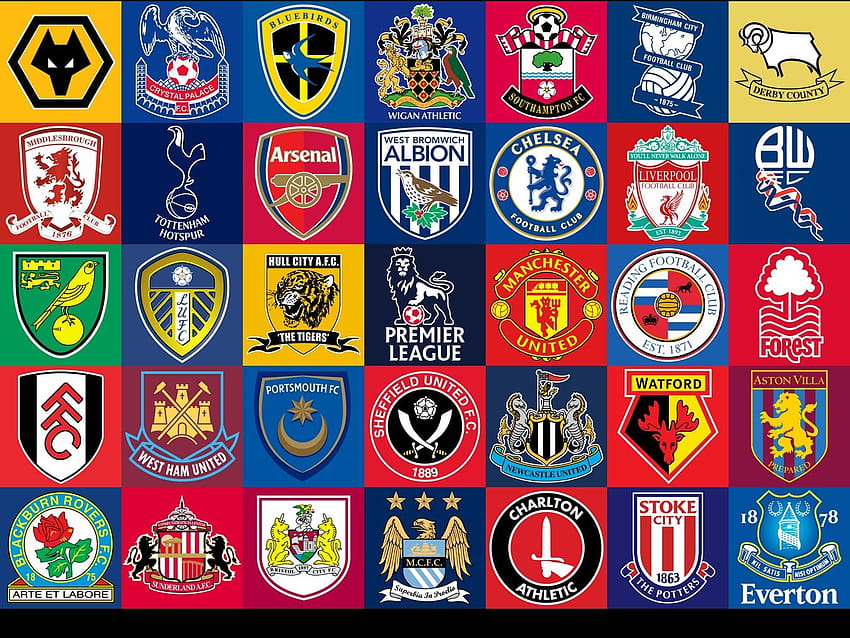 İngiltere Premier Ligi Futbolu, 2021 İngiltere Premier Ligi logosu HD duvar kağıdı