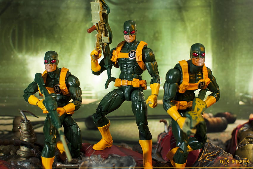 : hydra, marvel, marvellegends, acba, action figure, infantry, actionfigures, marvelcomics, redskull, hydraagents, hydratrooper, military organization 3872x2592, hydra troopers HD wallpaper